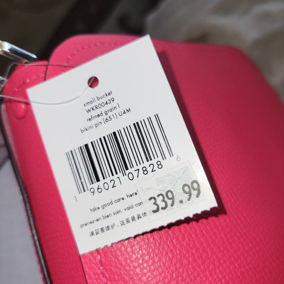 Kate Spade Darcy Small Bucket Bag In Bikini Pink - Picture 11 of 11